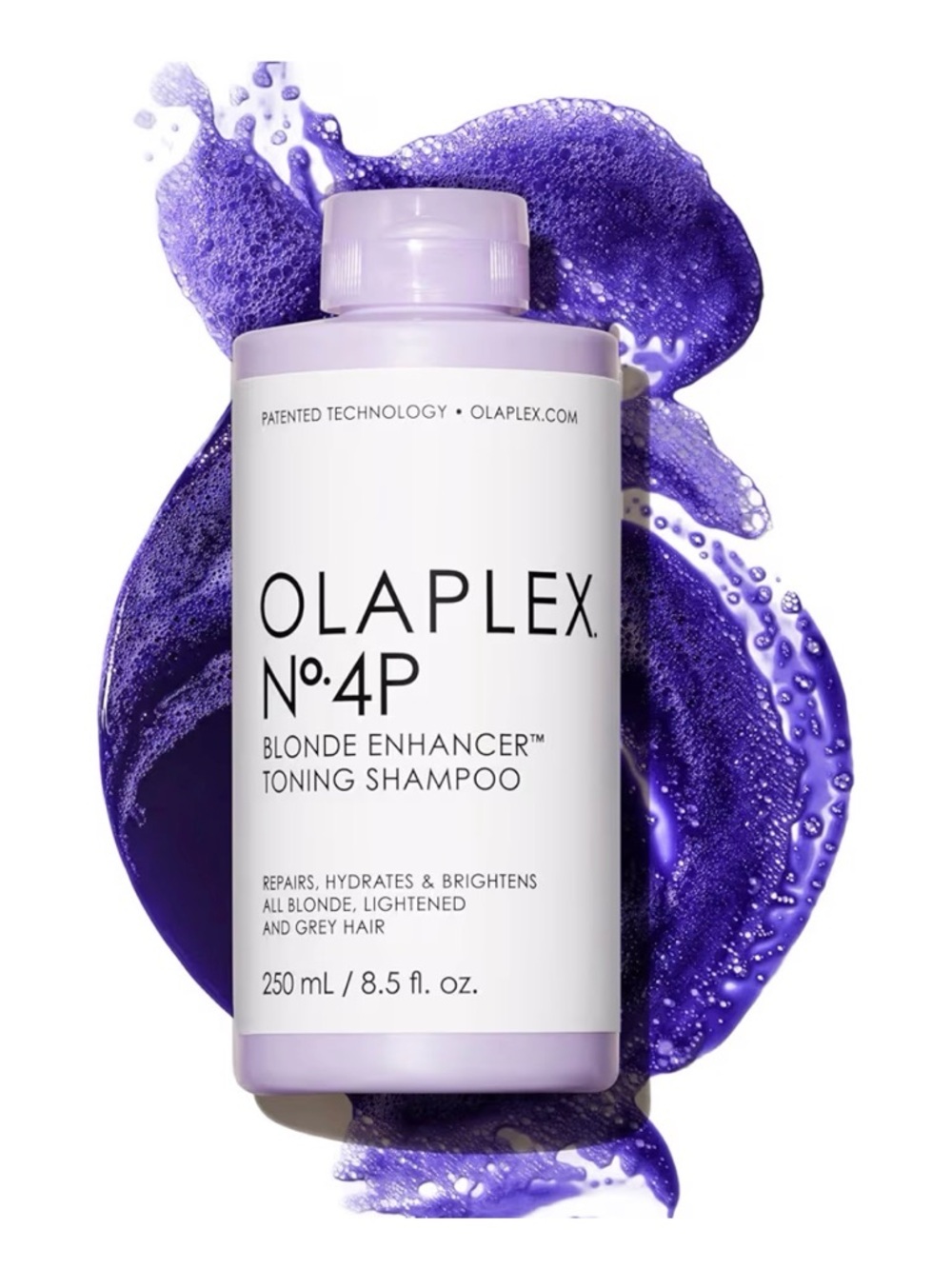 BNWT Olaplex Nº.4P Blonde Enhancer Purple Toning Shampoo 8.5 oz